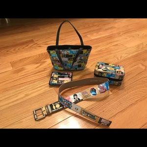 50s style Relic Purse,Wallet,Belt, & Jewelry Case.